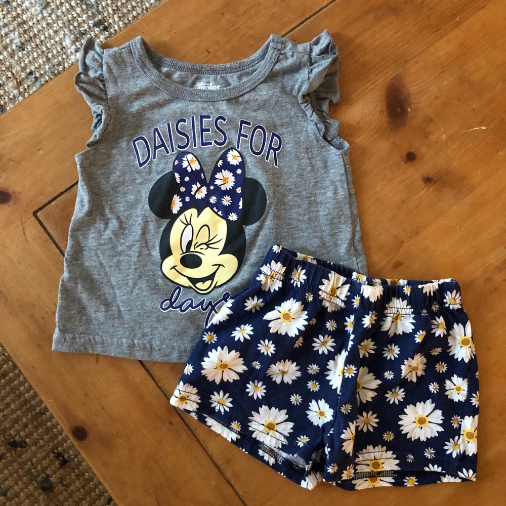 Toddler Girl’s Minnie Mouse Set
